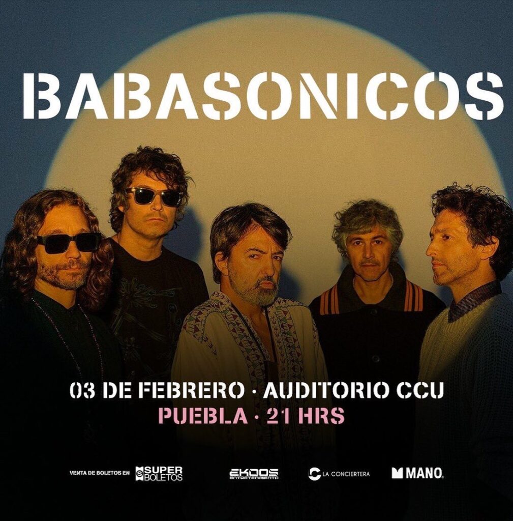 ¡Babasónicos se presentará en Puebla! Mundo Indie Mx
