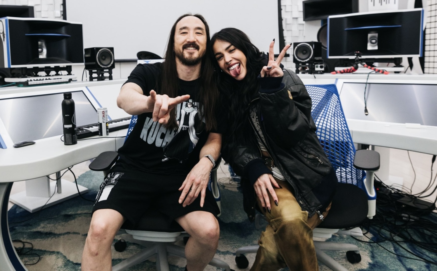 Steve Aoki Colabora Con Danna Paola Para Su Nueva Canción “paranoia